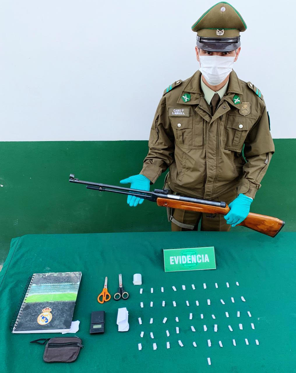 Copiap Carabineros Os Atacama Detuvo A Sujeto Que Vend A Droga Cerca