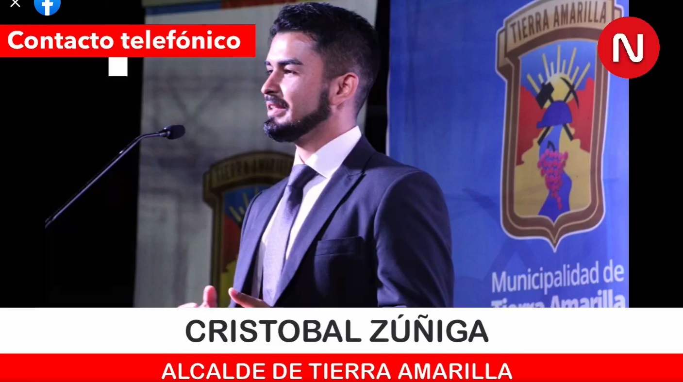 Alcalde De Tierra Amarilla Cristobal Z Iga Nost Lgica Cl