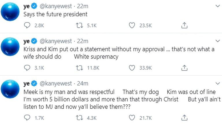 Kanye West | Twitter