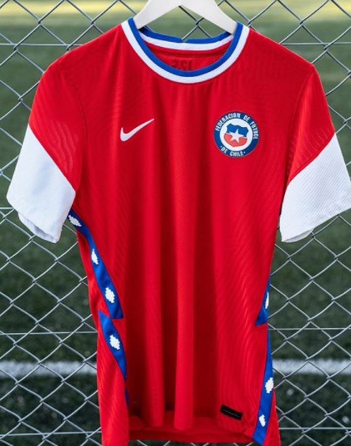 Todas las imágenes de la nueva camiseta de Chile "inspirada en la