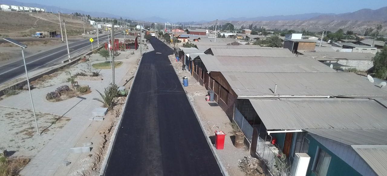 Pavimentaci N En El Sector De Santa Rosa De Maitencillo Alcanz El En Sus Calles Y Pasajes